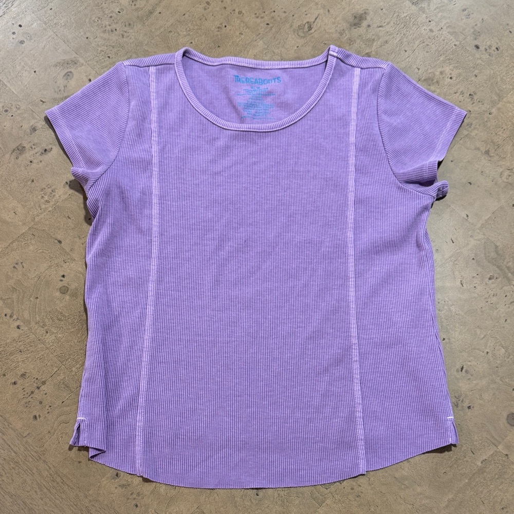 JCPenney Kids Purple Short Sleeve Top